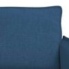 vidaXL Bank 2 pcs Blauw