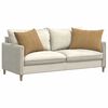 vidaXL Sofa Kussens 2 stuks Bruin 70 x 50 cm Cordstof