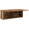 vidaXL Badkamerwandkast 80x25x30 cm bewerkt hout oud houtkleurig