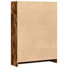 vidaXL Boekenkast 80x24x109 cm bewerkt hout gerookt eikenkleurig