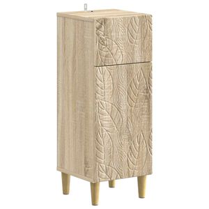 vidaXL Badkamer Opbergkast DELFT Sonoma Eiken 30 x 31 x 80 cm