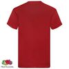 Fruit of the Loom T-shirts Original 5 st M katoen rood