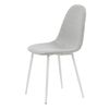 Venture Home Eetkamerstoelen 2 st Polar polyester grijs en wit