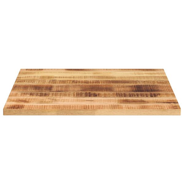 vidaXL Tafelblad vierkant 70x70x1,5 cm massief ruw mangohout