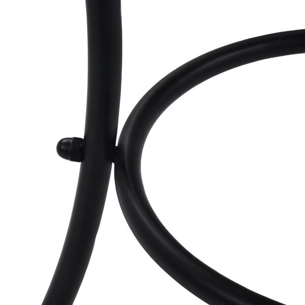 vidaXL Bistrotafel moza&iuml;ek 60 cm keramiek blauw en wit