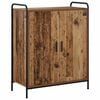 vidaXL Schoenenkast 76 x 36,5 x 93 cm Bewerkt hout Oud hout