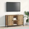 vidaXL Tv-meubelset Artisan Eiken 101 x 35 x 65 cm Bewerkt hout