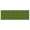 vidaXL Balkonscherm met bladeren Groen en Geel 300 x 100 cm