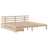 vidaXL Bedframe met lades massief grenenhout 180x200 cm