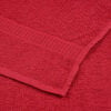 vidaXL Saunahanddoeken FROGN 2 st 80x200 cm 360 g/m&sup2; rood