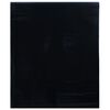 vidaXL Raamfolie statisch matzwart 90 x 2000 cm PVC