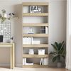 vidaXL Boekenkast met plank Sonoma Eiken 80 x 30 x 198 cm Bewerkt hout