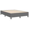 vidaXL Platform bedframe Lichtgrijs 160 x 200 cm Stof