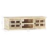 vidaXL Tv-meubel 130x30x36 cm massief mangohout