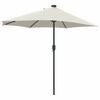 vidaXL Tuinparasol Zand 294 x 150 x 223 cm Polyester en staal