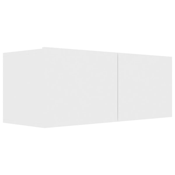 vidaXL 7-delige Tv-meubelset bewerkt hout wit