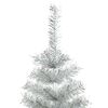 vidaXL Kerstboom met 300 LED met standaard Zilver 180 cm PET