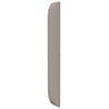 vidaXL Hoofdbord oor Taupe 80 x 16 x 4 cm Stof