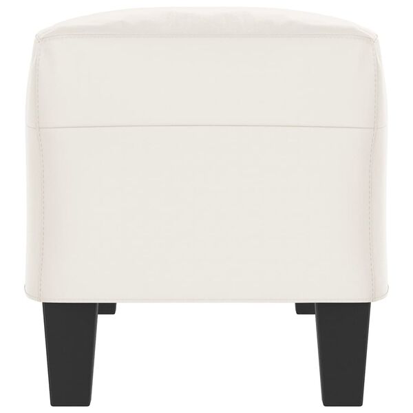 vidaXL Bankje 100x35x41 cm microvezelstof beige