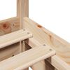 vidaXL Bedframe zonder matras massief grenenhout 100x200 cm