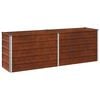 vidaXL Verhoogd Tuinbed Roestig 160 x 40 x 55 cm corton