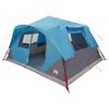 vidaXL Directe Tent 10-persoons Blauw Polyester en staal