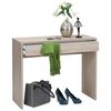 FMD Bureau met brede lade 100x40x80 cm eikenkleurig