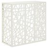 vidaXL Airconditioner hoes Wit 110 x 50 x 105 cm Staal