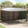 vidaXL Hondenkennel voor buiten met dak 300x300x210 cm