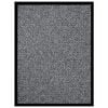 vidaXL Deurmat 40x60 cm grijs