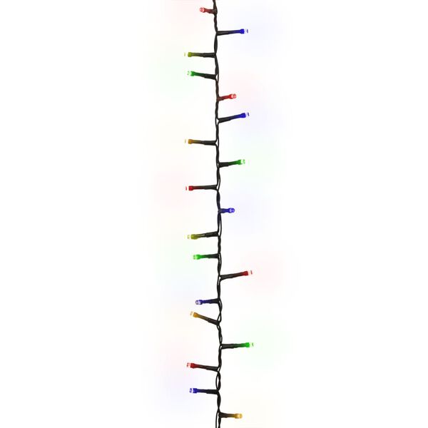 vidaXL Lichtslinger compact met 1000 LED's meerkleurig 25 m PVC