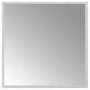 vidaXL LED Badkamer Spiegel Transparant 50 x 50 cm gehard glas