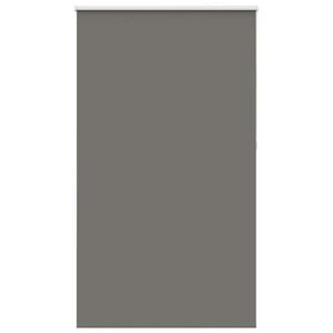 vidaXL Rolgordijn verduisterend 125x230 cm stofbreedte 121,6 cm grijs