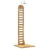 vidaXL Buitendouche 225 cm Massief acaciahout en roestvrij staal Wit