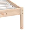 vidaXL Bedframe massief grenenhout 75x190 cm