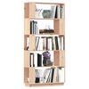 vidaXL Boekenkast/kamerscherm 80x25x163,5 cm massief grenenhout