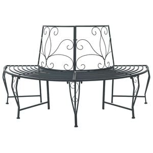 vidaXL Boom bank 4-Aantal zitplaatsen 160 x 80 x 89 cm Staal