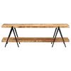 vidaXL Tv-meubel 160x40x50 cm massief mangohout