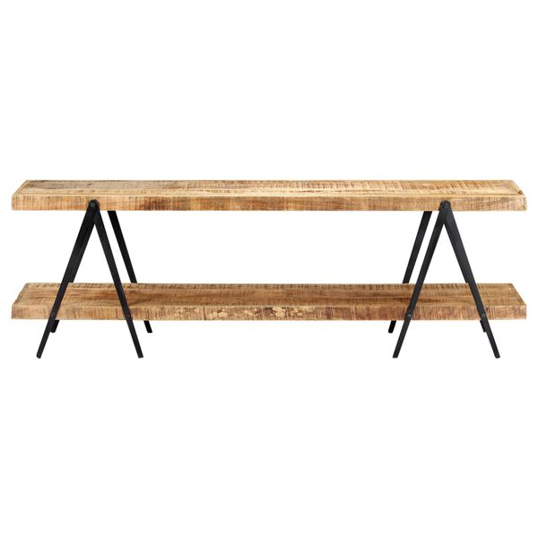 vidaXL Tv-meubel 160x40x50 cm massief mangohout