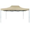 vidaXL Vouwtent pop-up 3x4,5 m cr&egrave;mewit