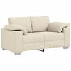 vidaXL 2-Zits Sofa Beige 160 cm Linnen-mix stof