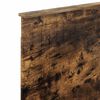 vidaXL Hoofdbord met hoofdeinde Gerookt eiken 75 cm Bewerkt hout