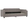 vidaXL Slaapbank met onderschuifbed 80x200 cm stof taupe