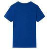 Kindershirt 92 donkerblauw