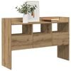 vidaXL Dressoir 105x30x70 cm bewerkt hout artisanaal eikenkleurig