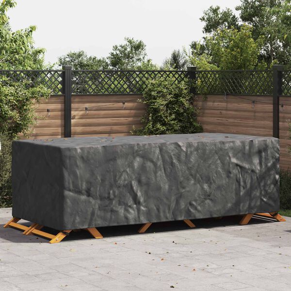 vidaXL Meubelhoes Effen Zwart 300 x 140 x 90 cm 210D