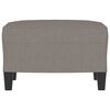 vidaXL Voetenbank 60x50x41 cm stof taupe
