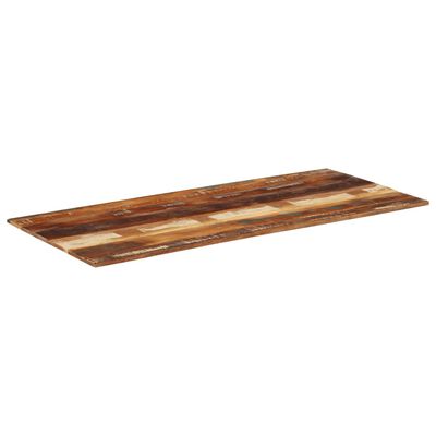 vidaXL Tafelblad rechthoekig 15-16 mm 60x140cm massief gerecycled hout