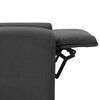 vidaXL Sta-op-massagestoel stof donkergrijs