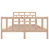 vidaXL Bedframe massief grenenhout 120x200 cm